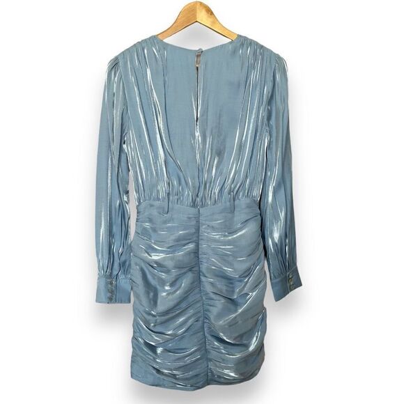 Song of Style Tucker Mini Dress in Clearwater Blue - Picture 3 of 8